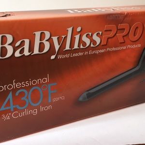 BaByliss Pro Porcelain Ceramic 3/4” Curling Iron